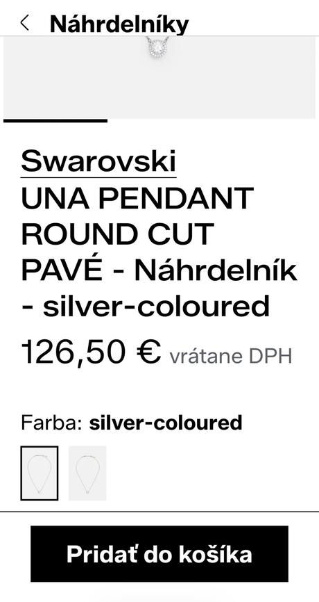 Nahrdelnik swarovski, swarovski