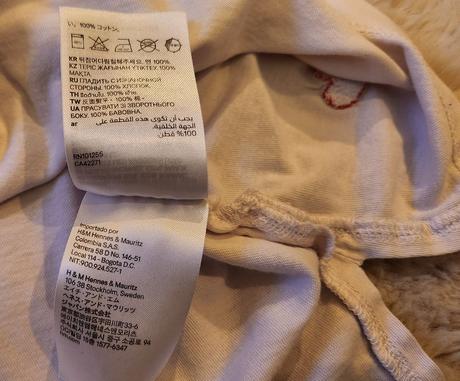 Tricko h&m velk.s, h&m,s