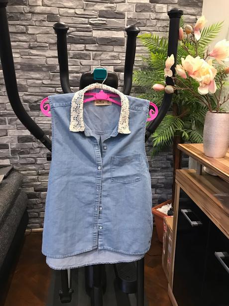 Hollister košeľa s krajkou, hollister,m