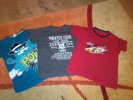 Trička krátky rukáv, cherokee,134