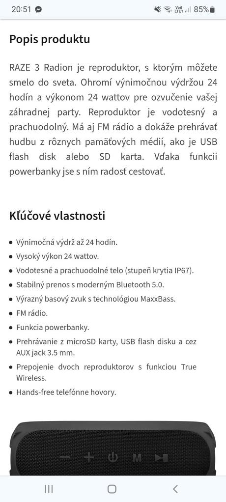 Reprák niceboy raze 3 radion, 