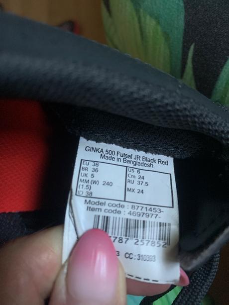 Chlapcenske halovky, decathlon,38