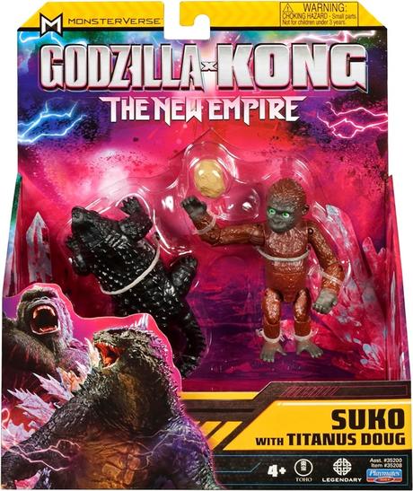 Godzilla vs kong figúrky - figúrka suko a titanus, 