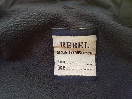 Zimna bunda 5-6, rebel,116