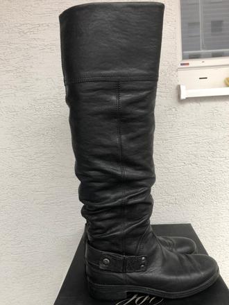 Luxusne kozene cizmy pat calvin velkost 37pc 160, 37