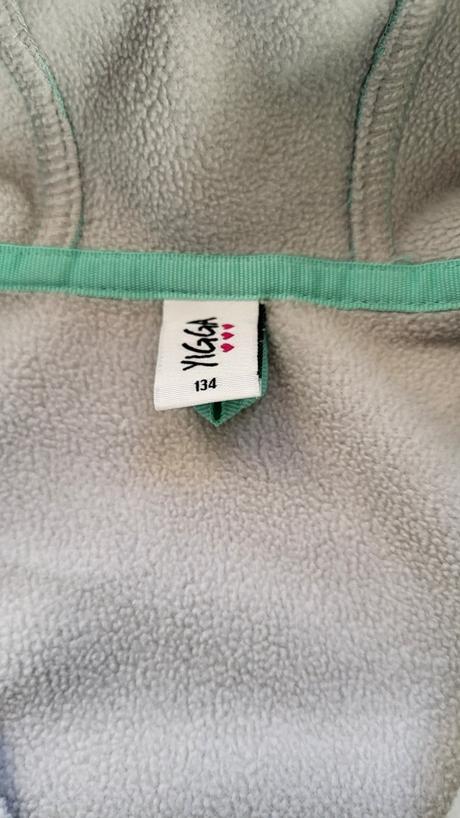 Zelená (mint)  softschellová bunda, yigga,134
