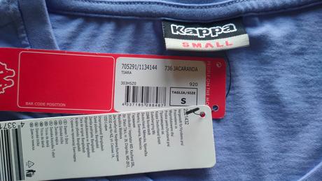 Úplne nové dámske tričko zn.kappa, veľ.s, kappa,s