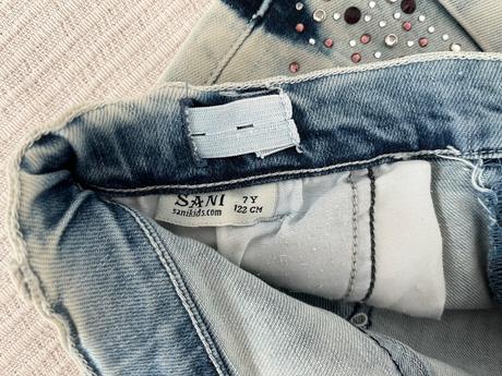 Stylove riflove kratasky zn.sani, velkost 122, 122