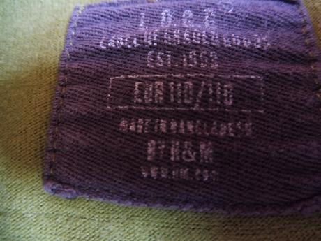 Tričko č. 110/116, h&m,110