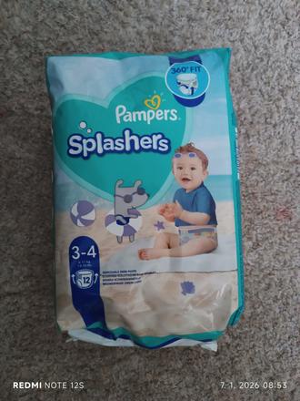 Pampers splashers 3., pampers,7 kg - 18 kg