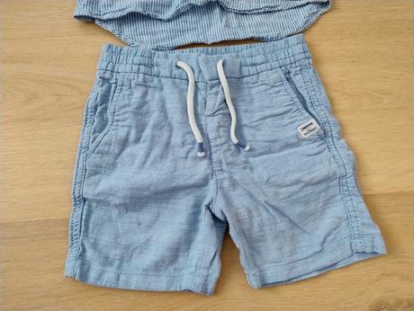 Ľanová košela, h&m,98