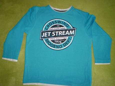 Tyrkysové tričko v.122/128, dopodopo,122