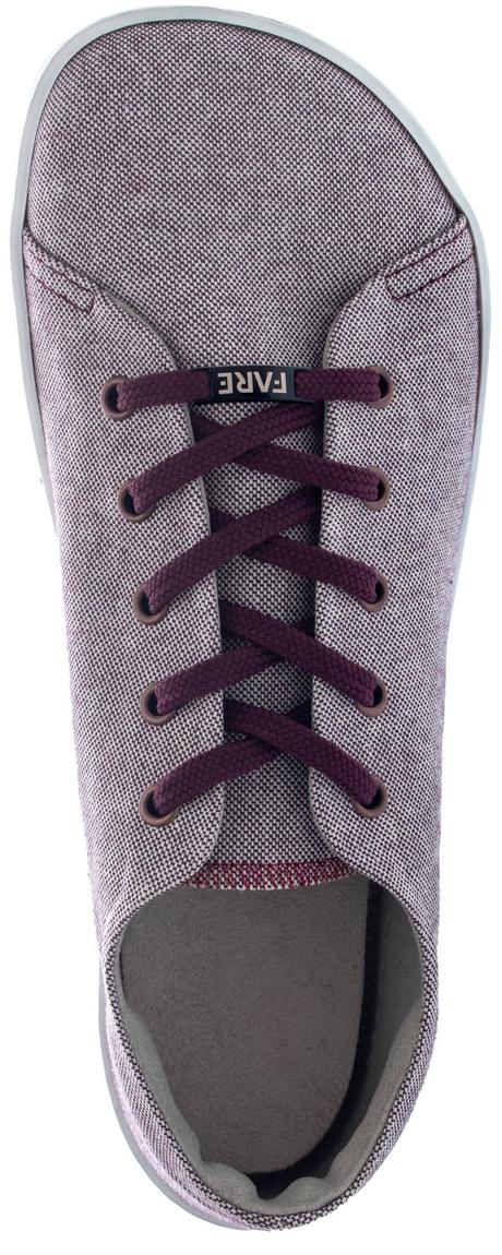 Fare bare - tenisky vínové, fare,42