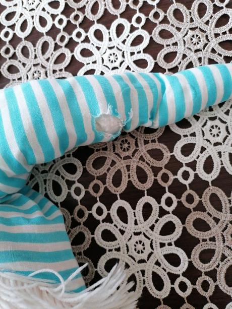 Látková bábika 49cm (dĺžka je od hlavy ), 