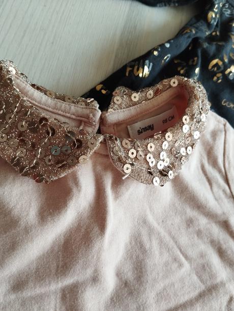 Elegantné tričká spolu, sinsay,98