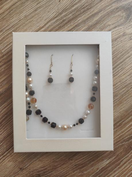 Set achát citrín ónyx,