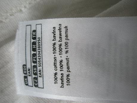 Tričko zn. f&f s trblietavým nápisom veľ. 140, f&f,140