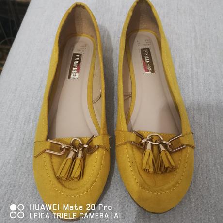 Zlte balerinky, primark,37