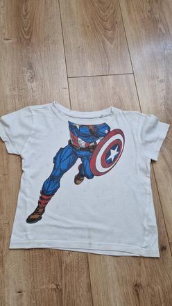 Tričko s krátkym rukávom veľ. 98-104 cm., marvel,98