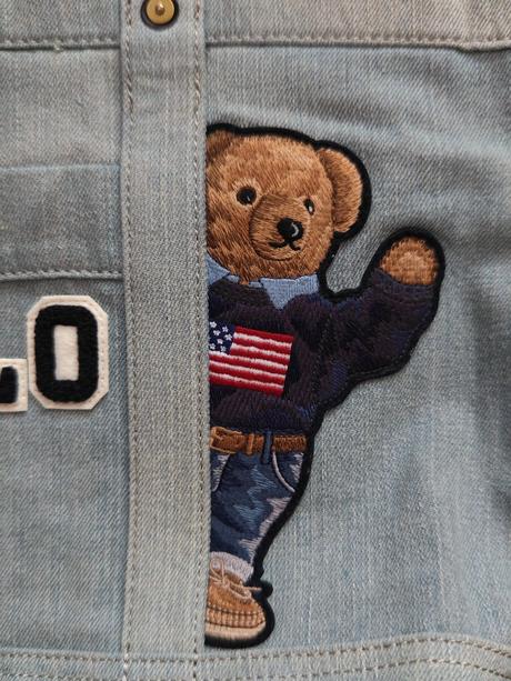 Ralph lauren bear originál jeans bag, ralph lauren