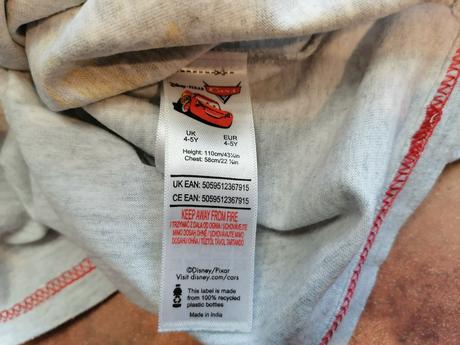 Tričko cars, veľ. 110, disney,110