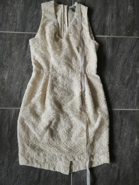 Čipkované šaty ham, vs, h&m,s