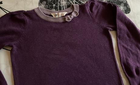 Bavlnený pulóvrik - svetrík h&m v. 110/116 - 4-6r., h&m,110