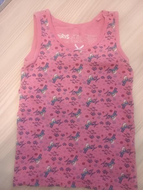 Originálne tričko šmoulinka h&m, h&m,122