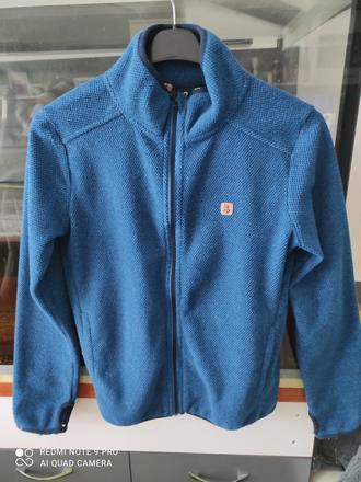 Teplý športový sveter na zips, loap,158