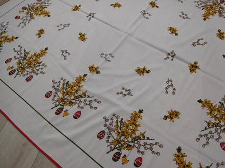 Obrus veľkonočný-163  x  139 cm,, 