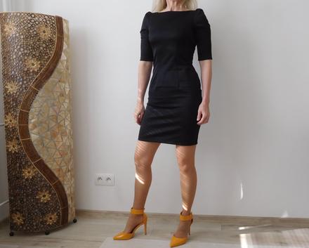 Šaty elegantné pružné, 34v,, 34