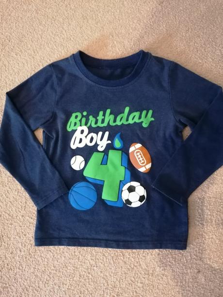 Narodeninové tričko - 4 roky, 104