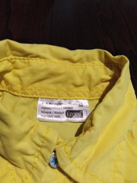 Žltá košeľa, ergee,68