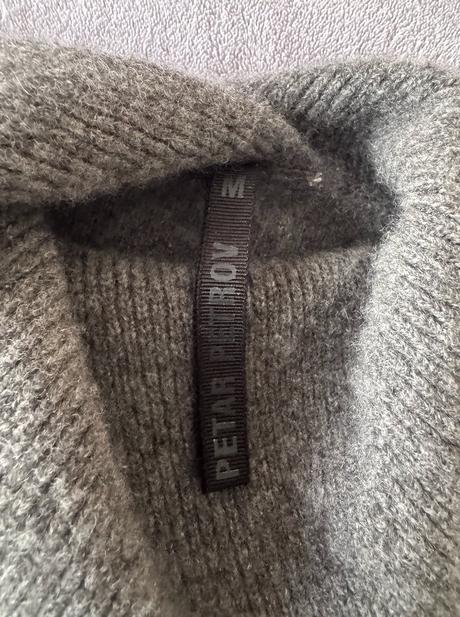 Petar petrov kašmírovo hodvábny krátky sveter, m