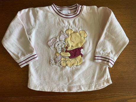 Teplá súprava macko pooh a piglet, h&m,86