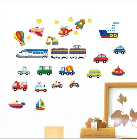 Nálepka dopravné prostriedky, 