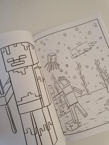 Minecraft omalovanky, 