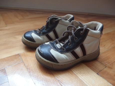 Chlapčenské kožené topánky, pegres,22