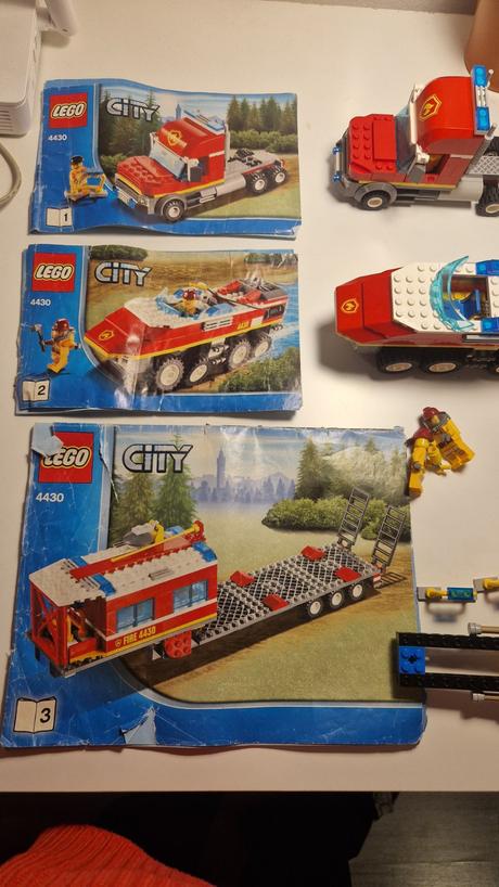Lego 4430 hasicsky transporter,