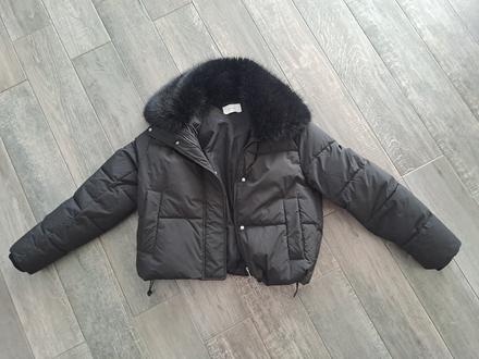 Krásna,  štýlová bundička s kožušinkou, reserved,s