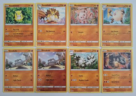 Pokémon karty "fusion strike" (6), 