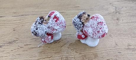 Ježko na hríbe - 65x60 mm, 