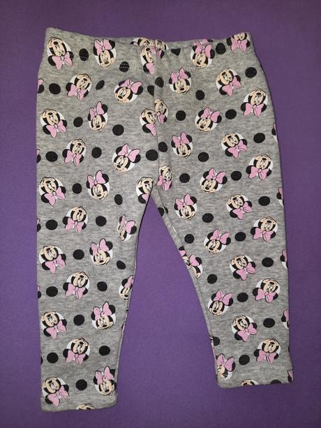 Vyteplené zimné nohavice, disney,68