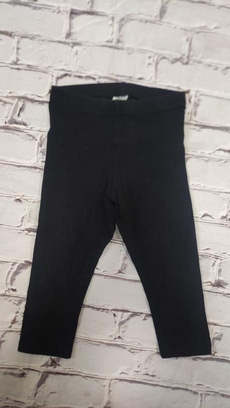 Čierne legíny, h&m,80