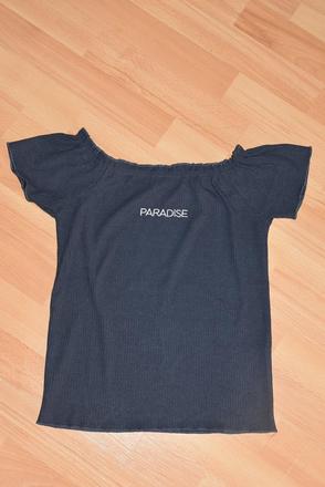 Tričko s veľkým výstrihom, 164