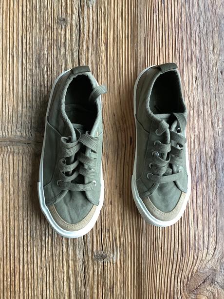 Letne kaki tenisky 32-33 mango, mango,33