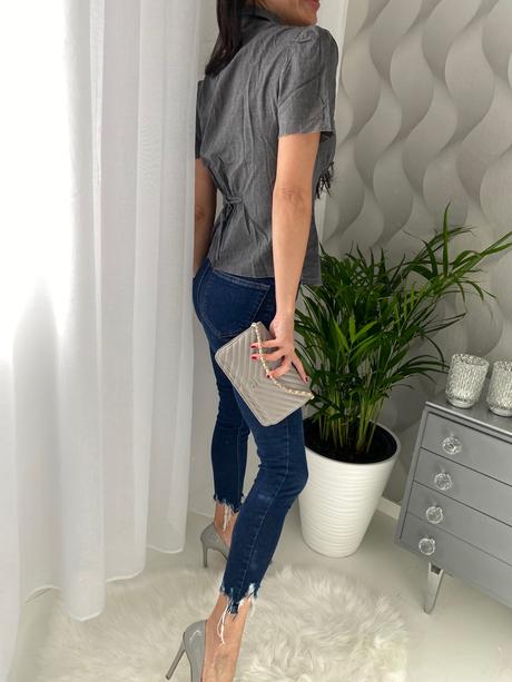 Prada - šedá blúzka, prada,s