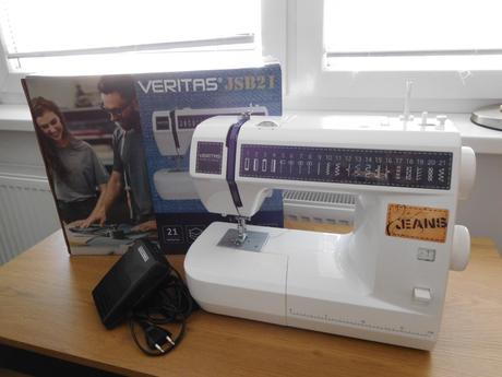 Šijací stroj veritas jeans,, 