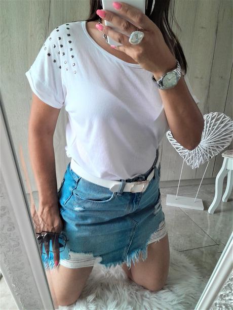 Tričko s nitmi-46/48, 46