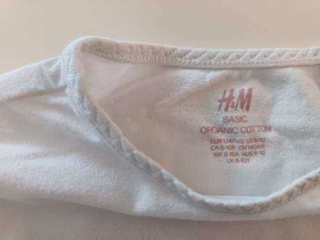 Tričká 3kusy, h&m,134